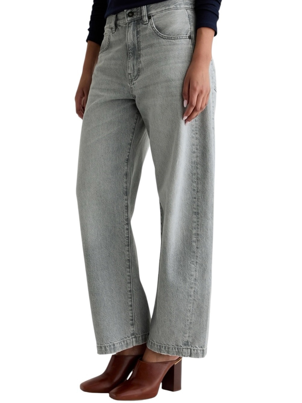 AG Hattie Jean High-Rise Barrel in Al Fresco Size 31 - Picture 4 of 7
